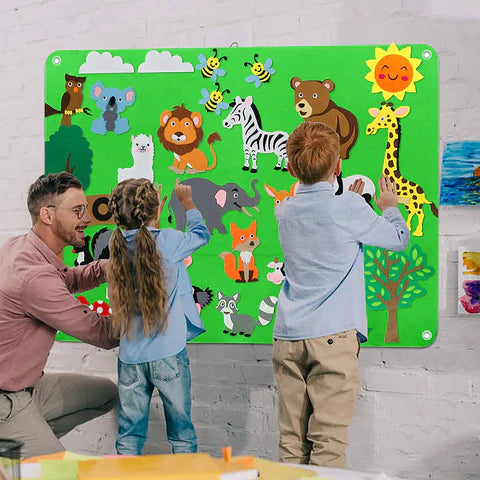 Felt Board Educational Toy for Kids